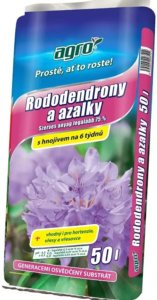 Substrát na azalky a rododendróny 50l AGRO