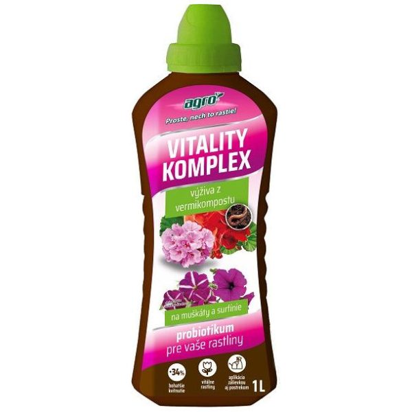 Vitality komplex muškát a surfínia 1 l AGRO